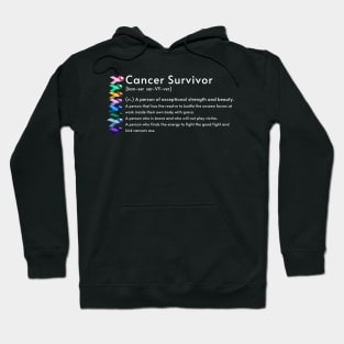 Cancer Survivor definition Hoodie